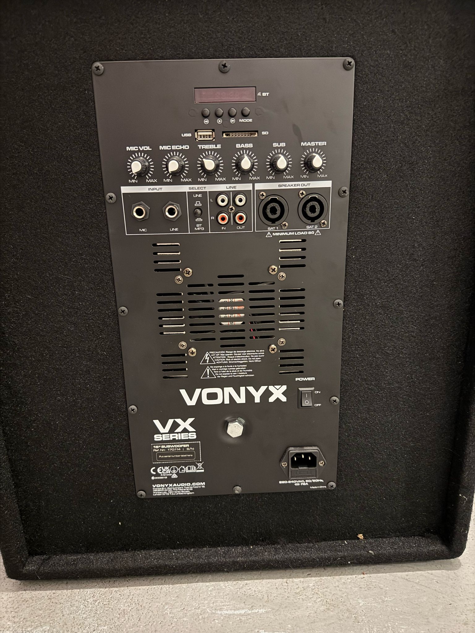 Party Lautsprecher für ca.75 Personen – Bild 3