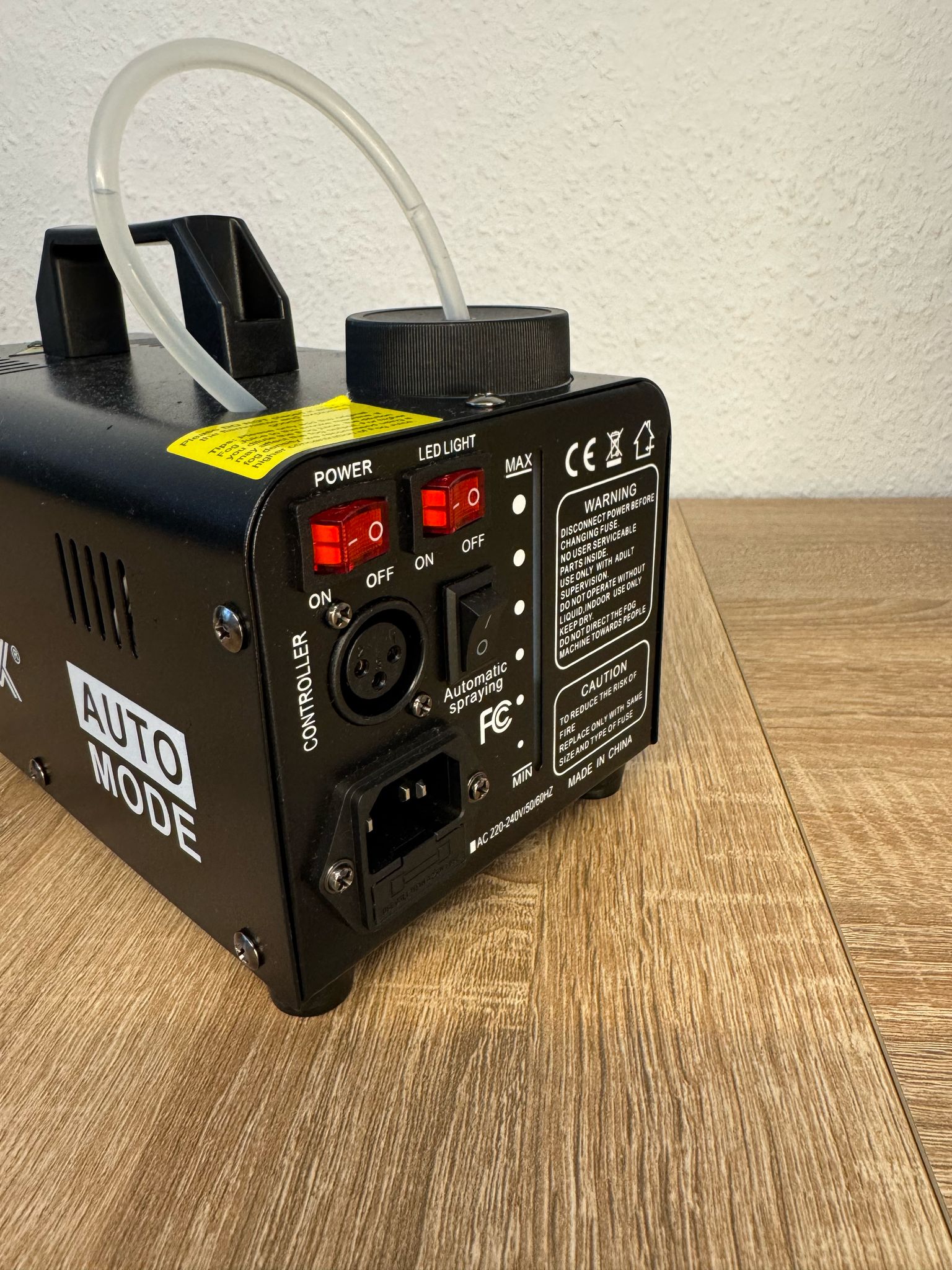 Kleine Nebelmaschine + Nebelflüssigkeit – Bild 3