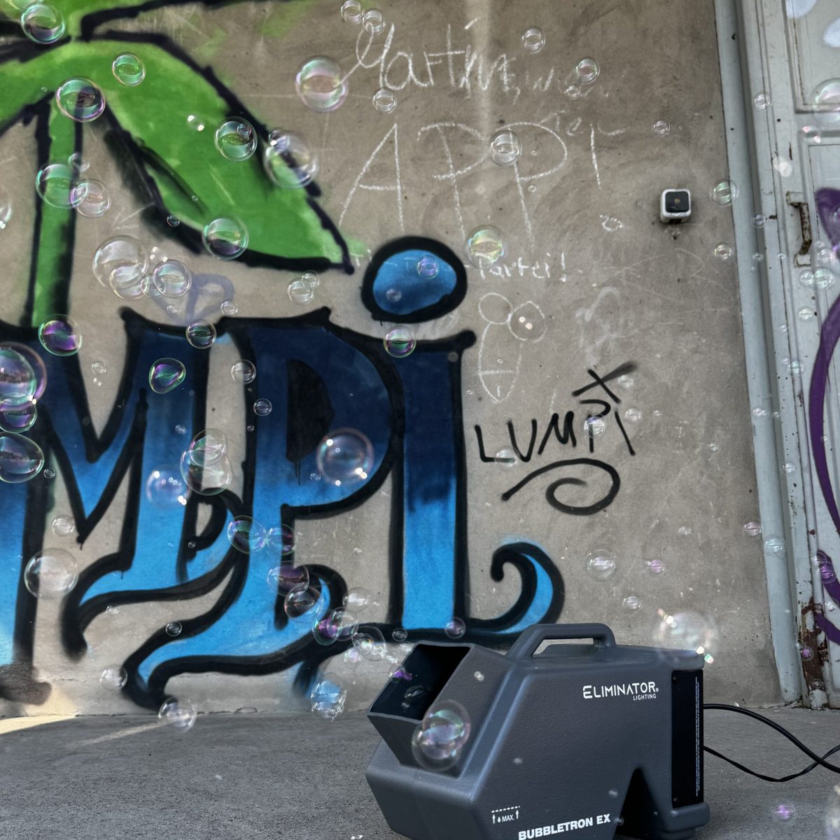 Seifenblasenmaschine