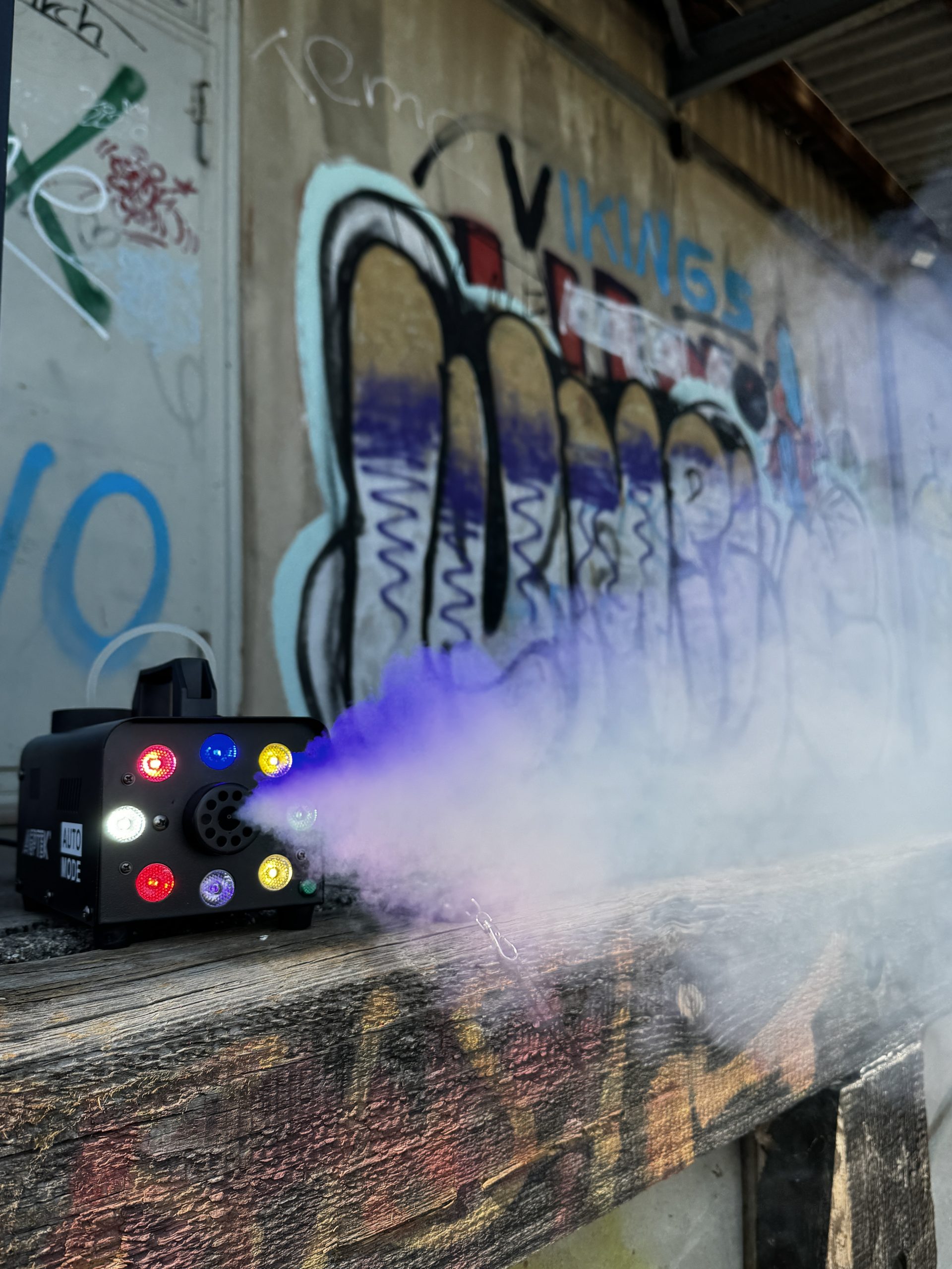 Kleine Nebelmaschine + Nebelflüssigkeit